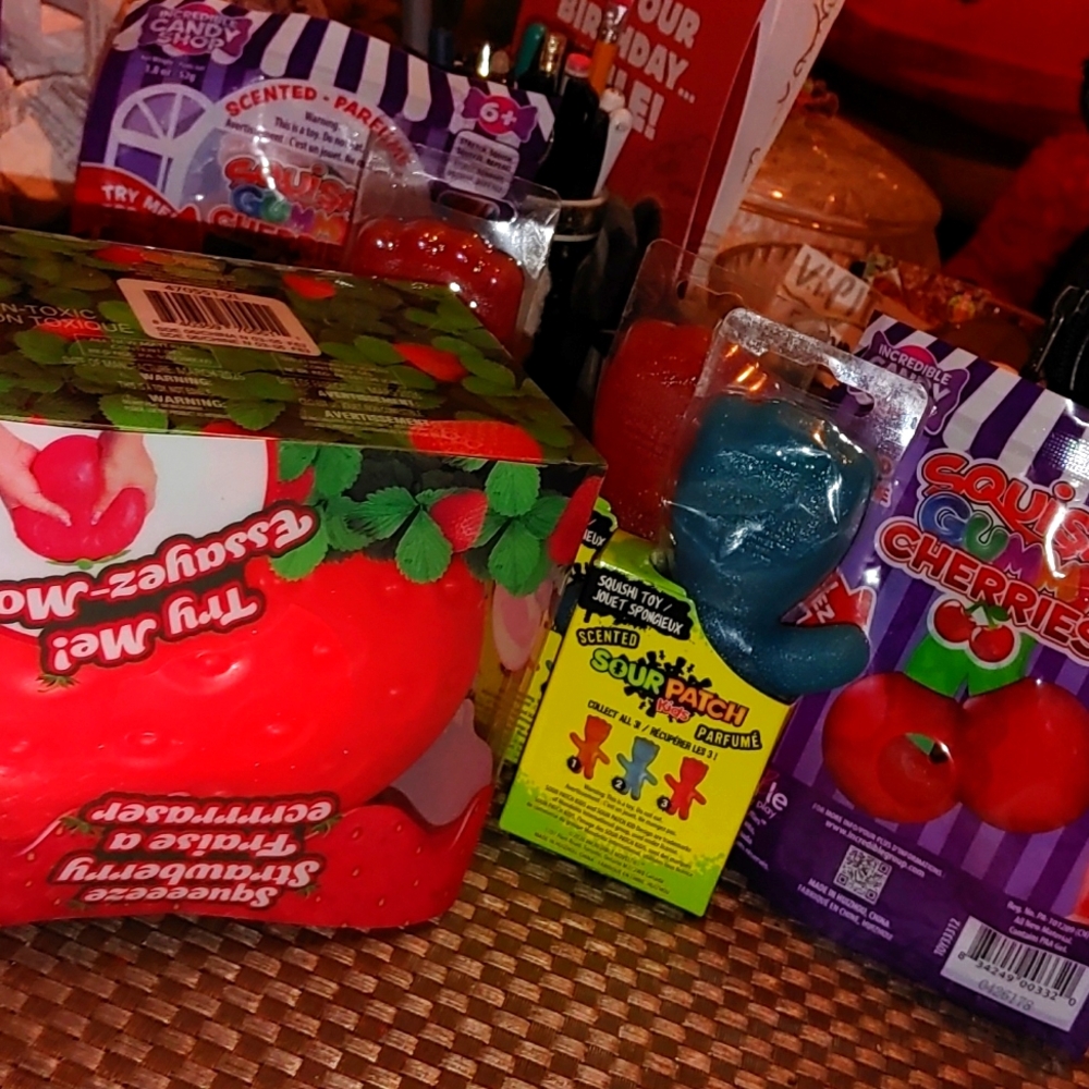 Squeeze strawberry squishy rare and more rare ones to come